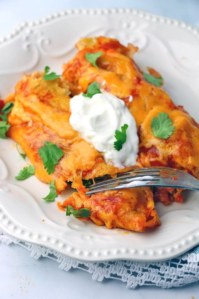 America's Test Kitchen Enchiladas 1 The America's Test Kitchen Chicken Enchiladas recipe is foolproof because it's been tested over and over. It is easy to make and delicious!