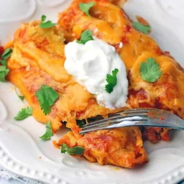 The America's Test Kitchen Chicken Enchiladas recipe is foolproof because it's been tested over and over. It is easy to make and delicious!