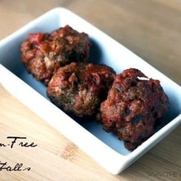 Gluten free meatball recipe 1