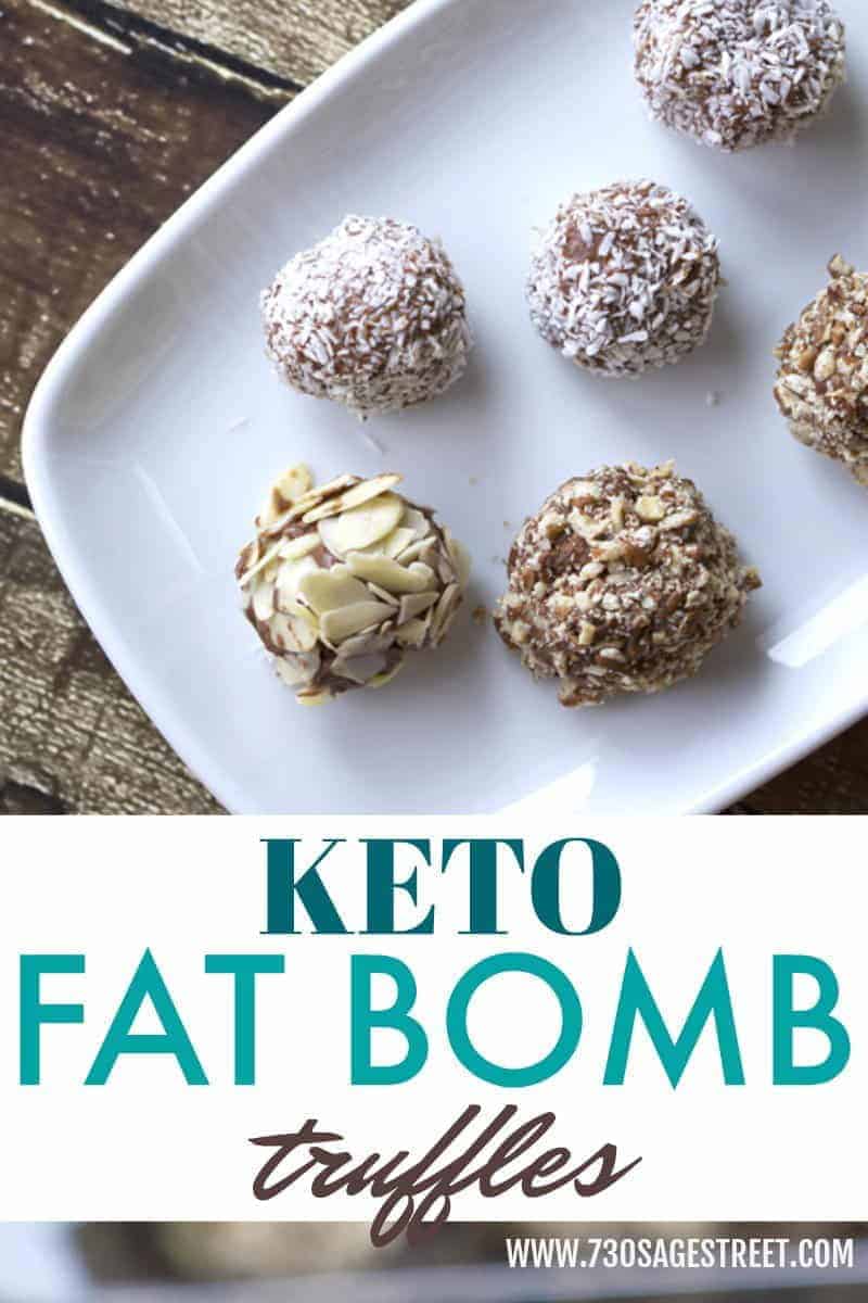 Keto Fat Bomb Truffles Recipe - 730 Sage Street