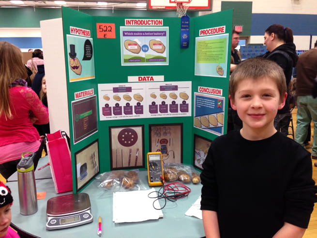science fair projects presentation