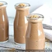 Toasted Coconut & Fig Almond Milk Smoothie