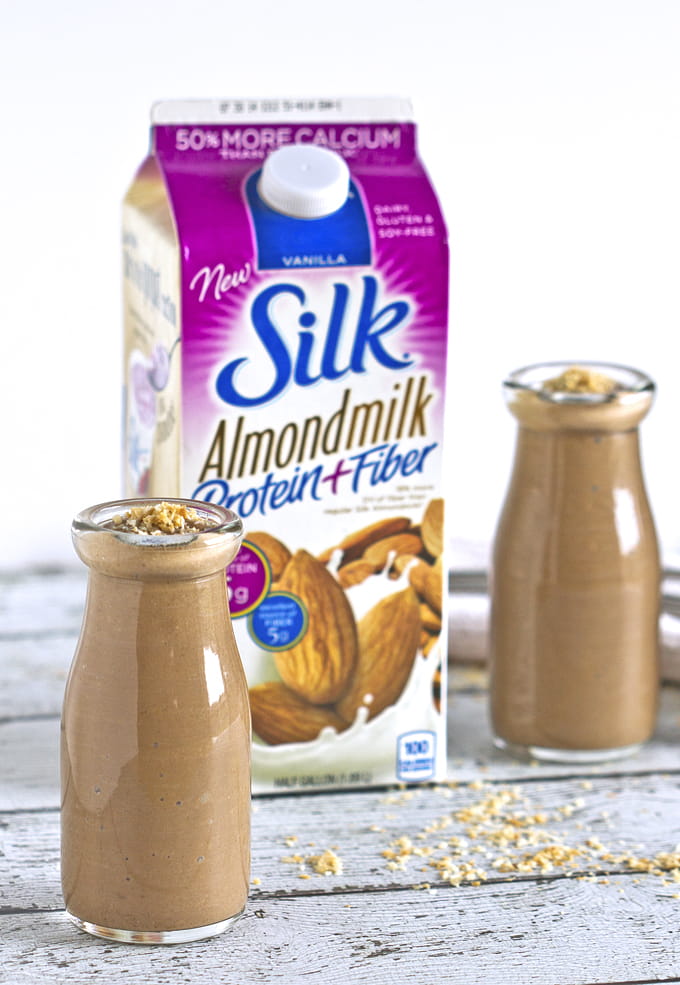 Fig & Toasted Coconut Almond Milk Smoothie