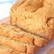 Gluten Free Pumpkin Bread - easy, moist and delicious, this pumpkin bread is dairy free and refined sugar free. It's also delicious!