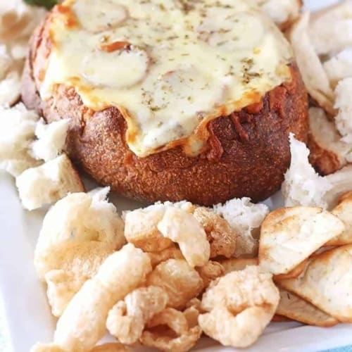 Pizza Dip Bread Bowl