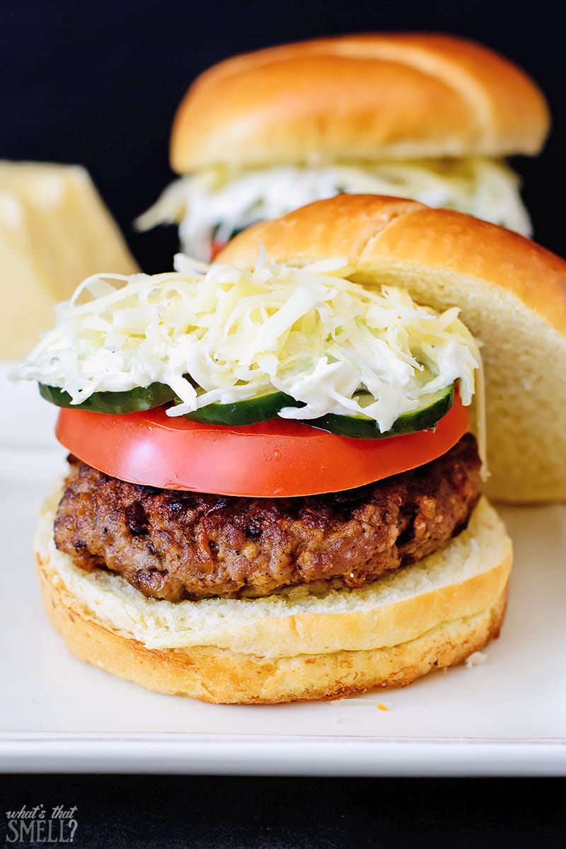 Sausage Smashed Burger