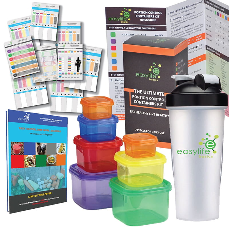 21 Days Diet Program Containers