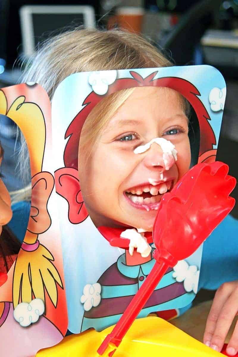 Pie Face Showdown Provides Hilarious Family Fun