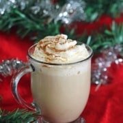Eggnog Latte Recipe - Easy and delicious this eggnog latte is the perfect coffee house style drink for the holidays, and it is simple to make at home.