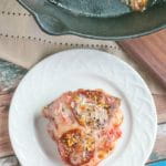 15 Minute Low Carb Pepperoni Pizza Chicken - super easy and delicious low carb / keto recipe ready in just 15 minutes.