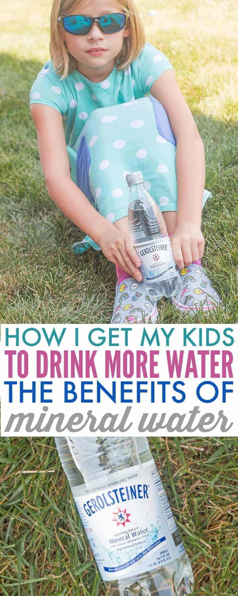 Water is an important part of a healthy life but all water isn't created equal. Read how I get my kids to drink water & learn the benefits of mineral water.