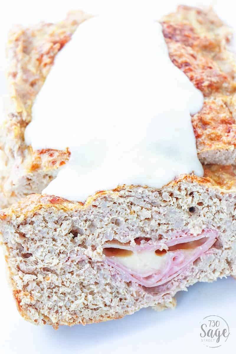 Low Carb Chicken Cordon Bleu Meatloaf 730 Sage Street