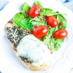 This super easy keto, low carb pesto Caprese chicken is sure to be a family favorite. Full of flavor, you can get it on the table in around a 1/2 hr. or so.