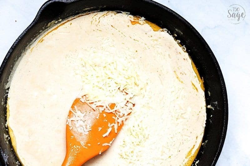 Low Carb Creamy Lemon Chicken Recipe 3 This rich and tart low carb creamy lemon chicken recipe is made in one skillet and is a delicious weekday keto dinner for busy schedules.