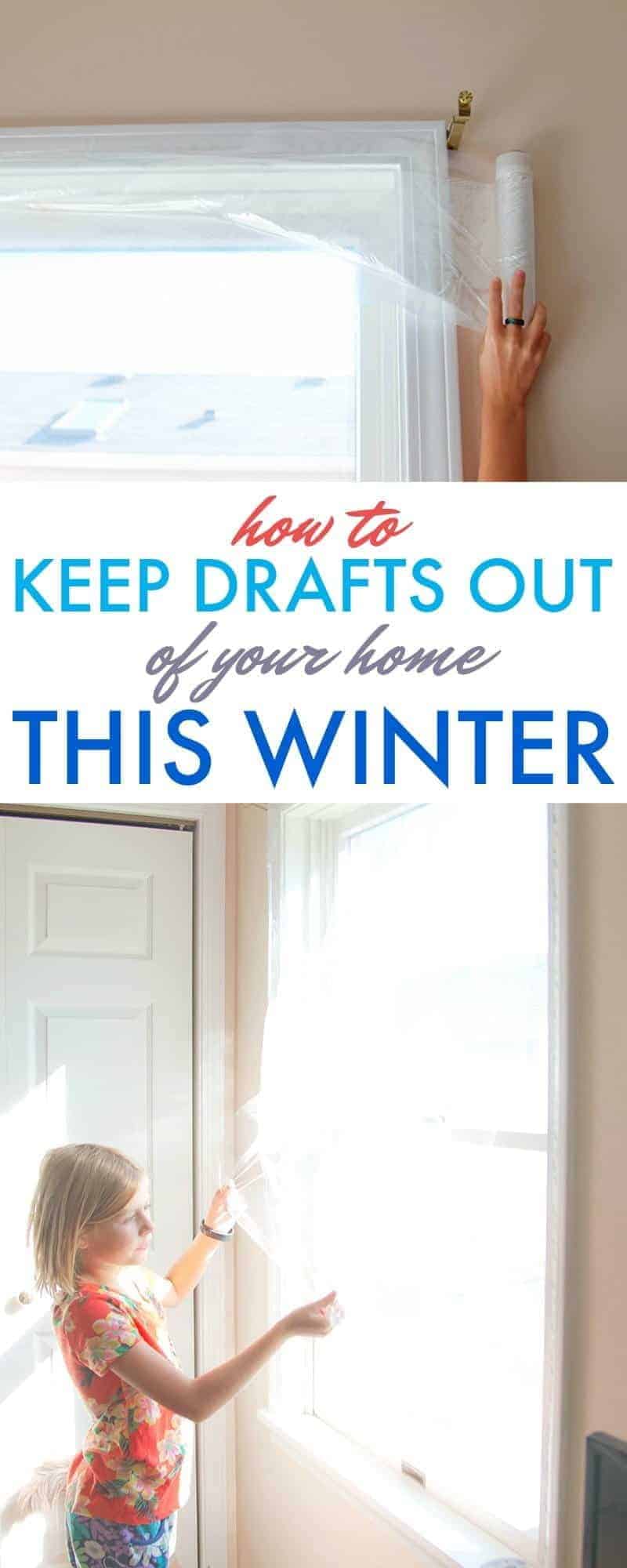 Windows & doors can be drafty and cause high heating costs. Learn how to keep drafts out of your home this winter with easy & affordable DIY solutions like socket sealers and window insulation kits.