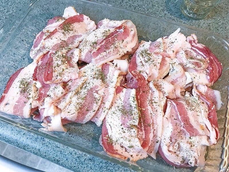 seasoned bacon for chicken bacon ranch recipe