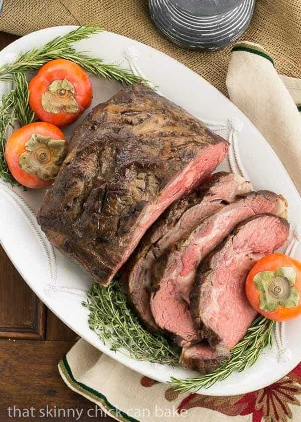 Classic prime rib - 12 Beef Roast Recipes with Carb Counts for Low Carb Diets classic prime rib