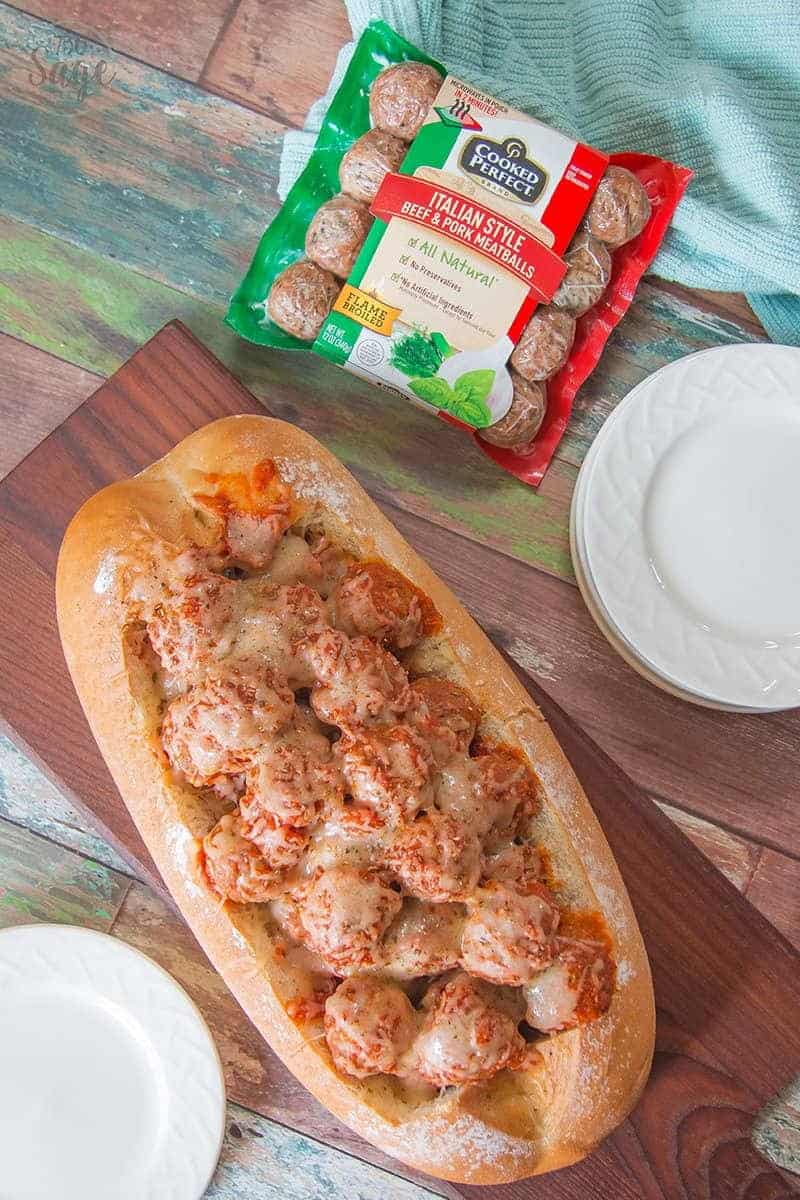 Italian Meatball Appetizer Quick and Easy Bread Bowl Recipe 730