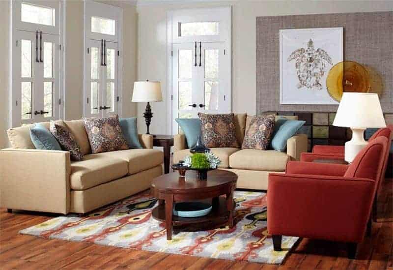 Cort Furniture Rental living room traditional