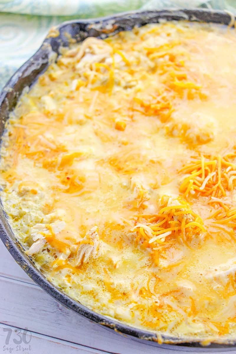 Low Carb Sour Cream Chicken Enchiladas Skillet Recipe ...