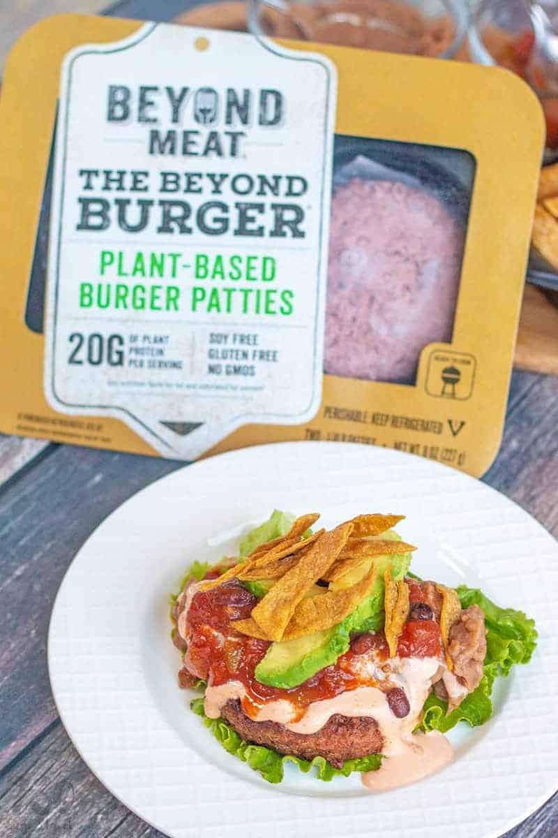 Plant based burger wm