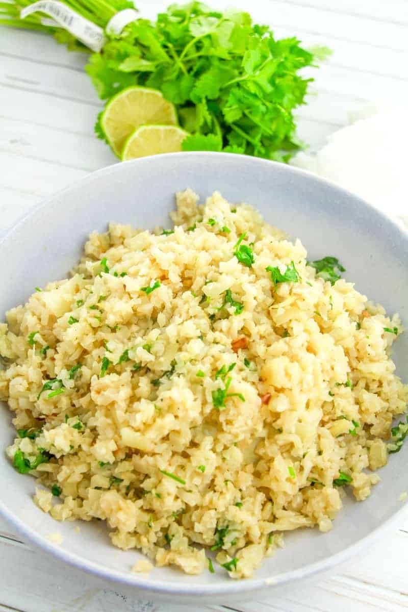 Cauliflower Rice with Cilantro Lime ready to eat!