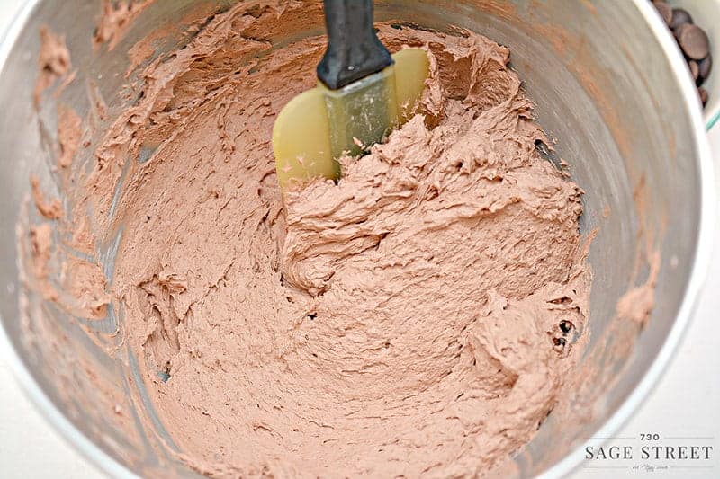 chocolate keto fat bomb process 3