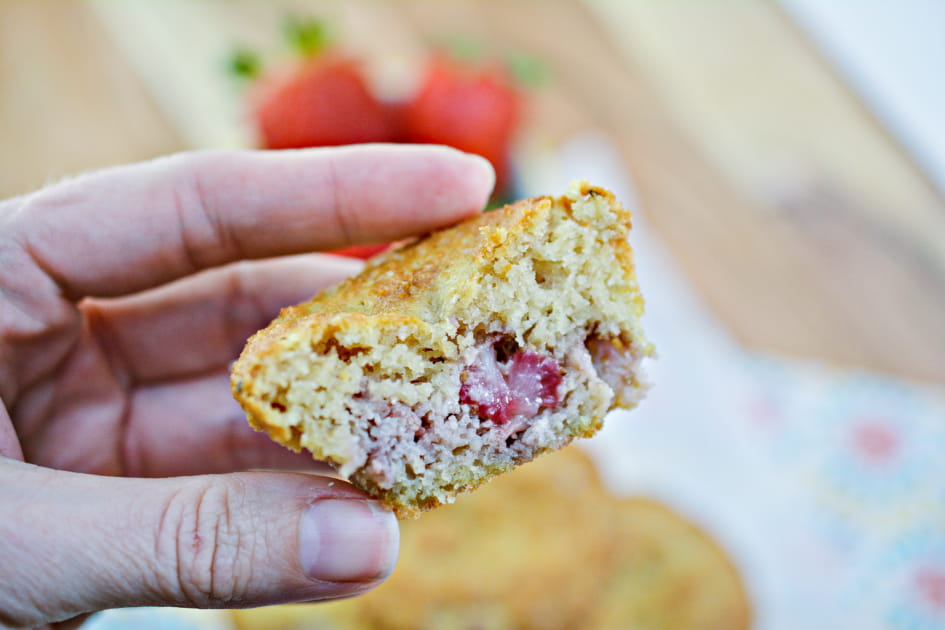 (Decadent!) Keto Strawberry Muffins 3 Decadent keto strawberry muffins 17