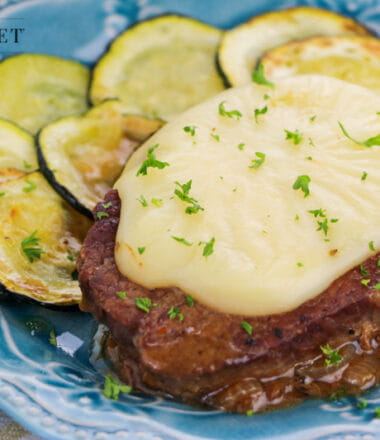 Keto French Online Steak Final Plate Ready to Serve side shot