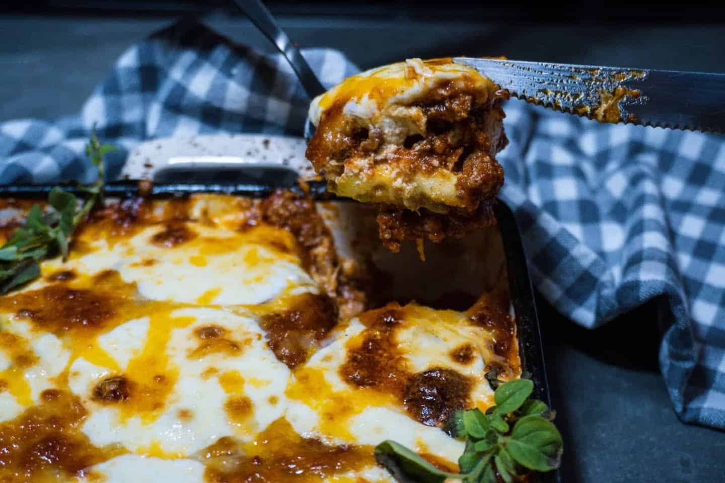 ground beef lasagna