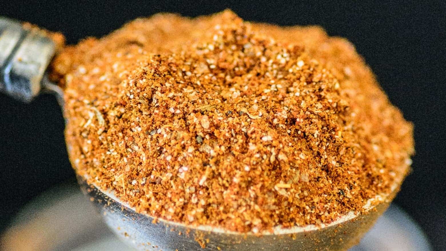 Tablespoon of authentic taco seasoning made from scratch