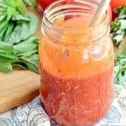 pizza sauce in a jar