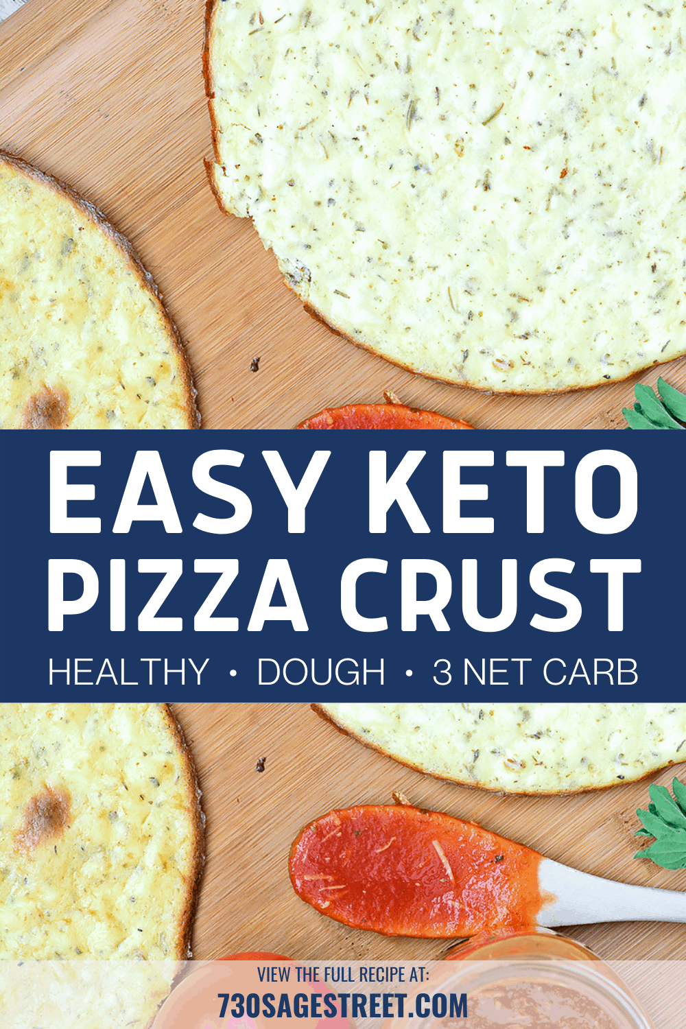 Keto 🍕 Pizza Crust - 730 Sage Street