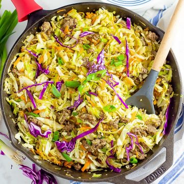 Keto Egg Roll in a Bowl