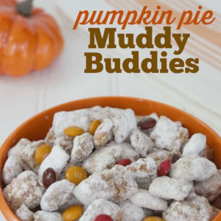 pumpkin pie muddy buddies recipe
