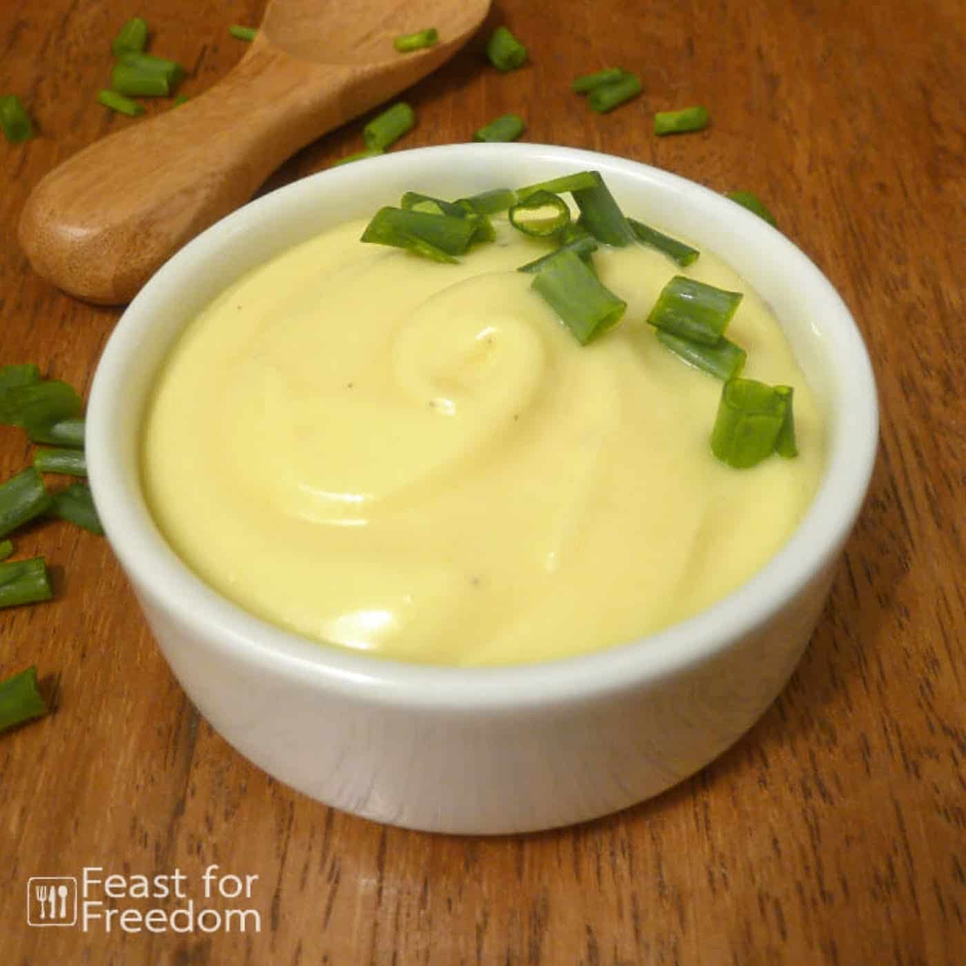 30 Easy Homemade Mayo Recipes 15 Mayonnaise a whole food in white bowl