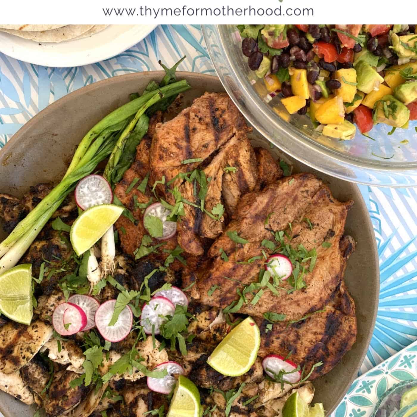 Mexican-Style Grilled Pork Chops