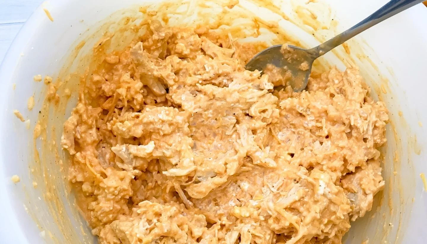 mixture  buffalo chicken casserole 