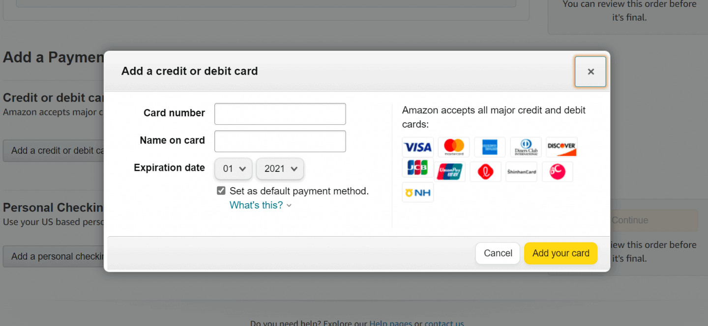 giftcard information for visa mastercard