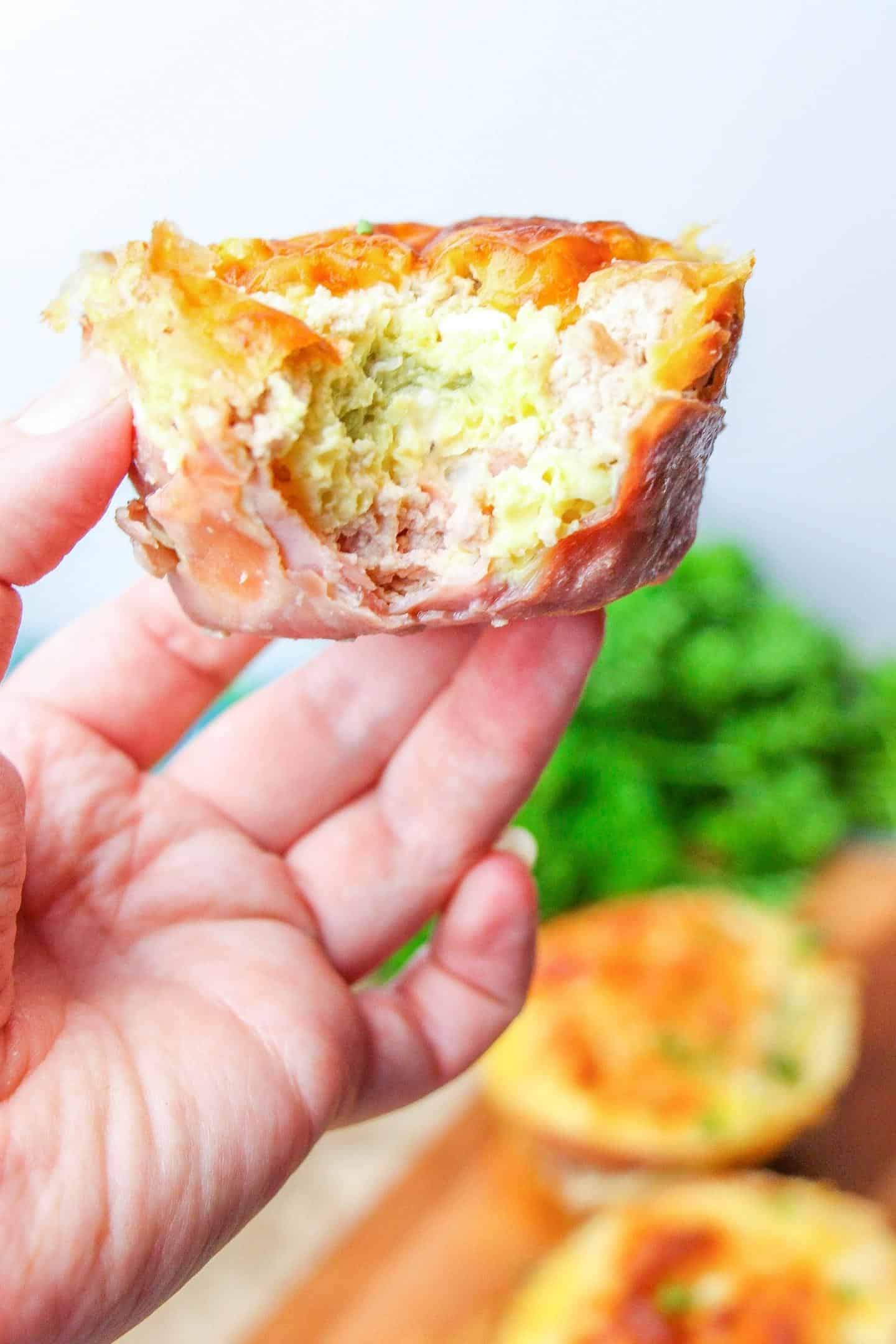 sausage muffins bite