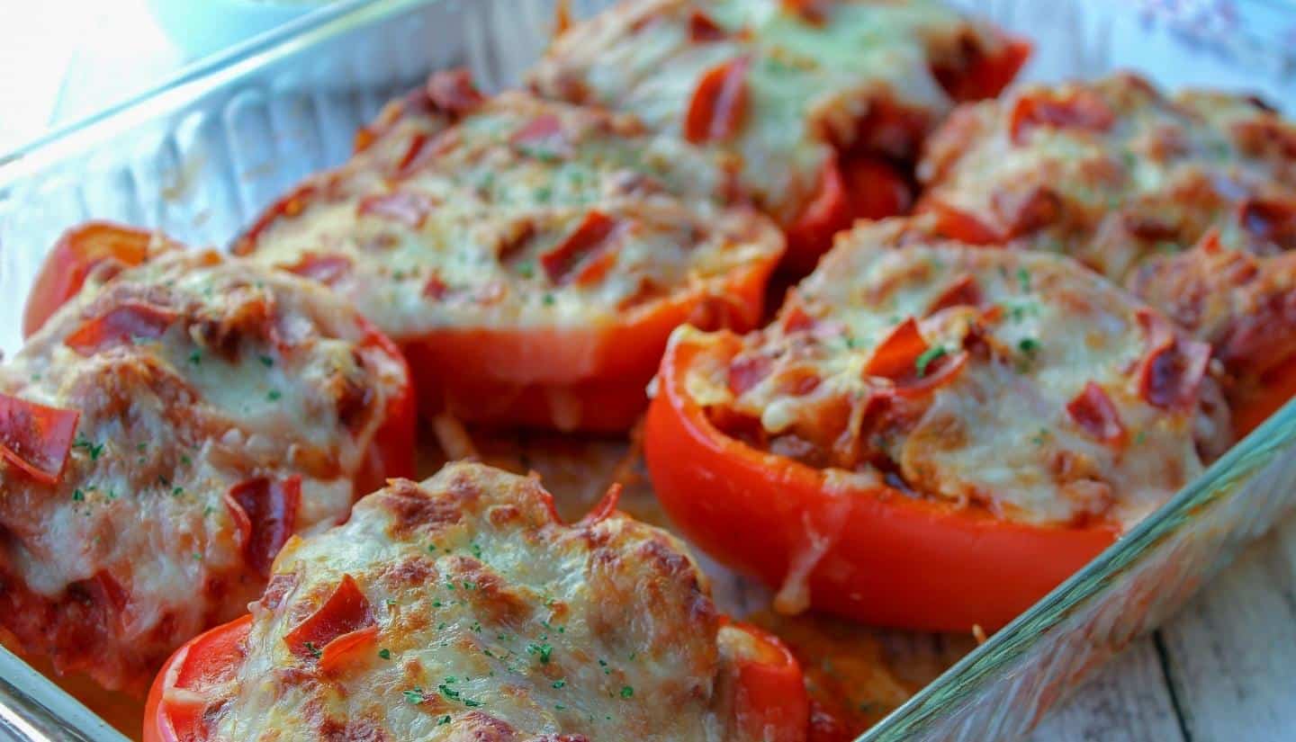 six stuffed peppers without rice recipe