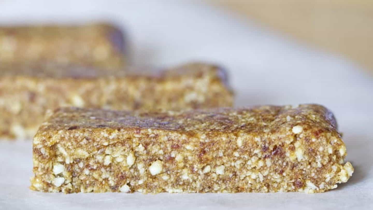 Vanilla Coconut Almond Date Bars