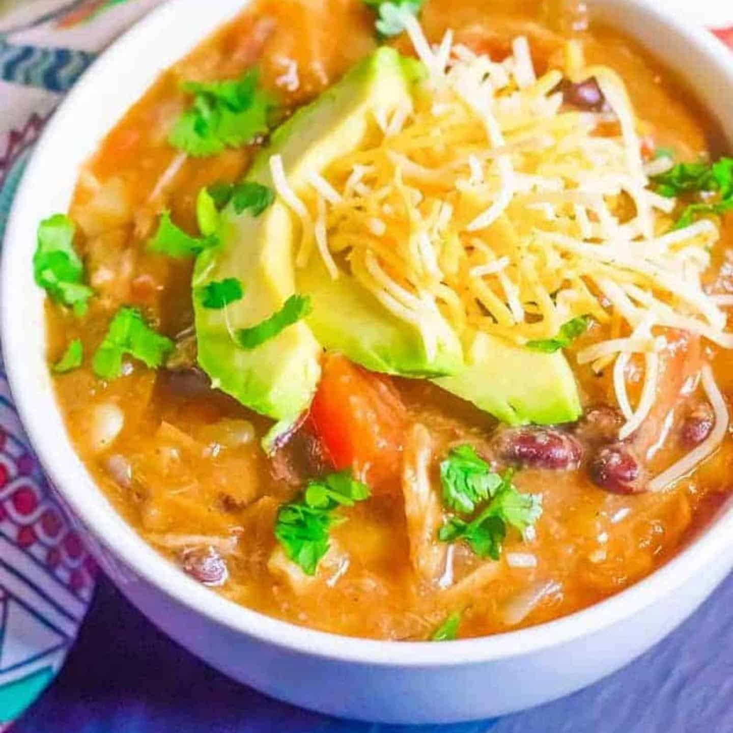 instant pot enchilada soup