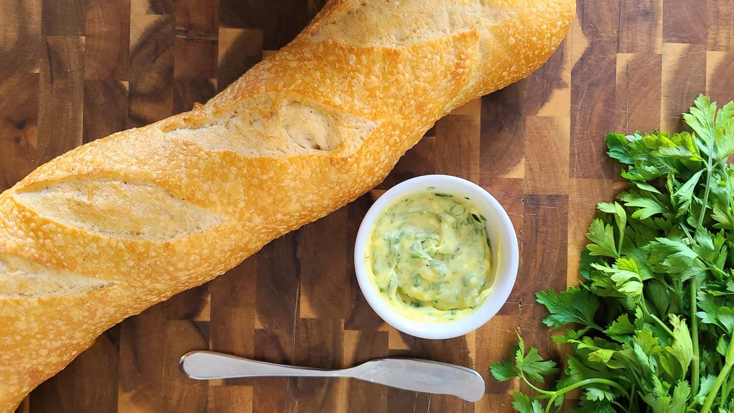 air fryer garlic bread ingredients