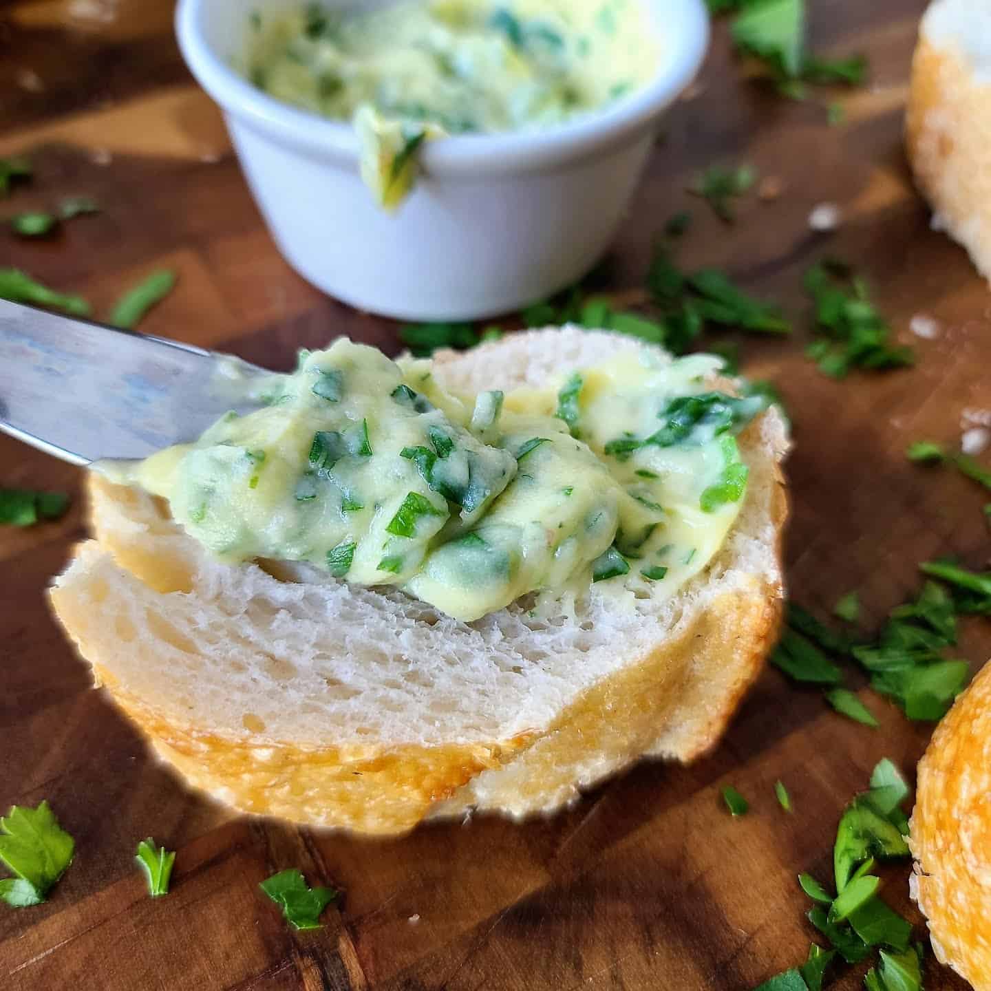 air fryer garlic bread toast