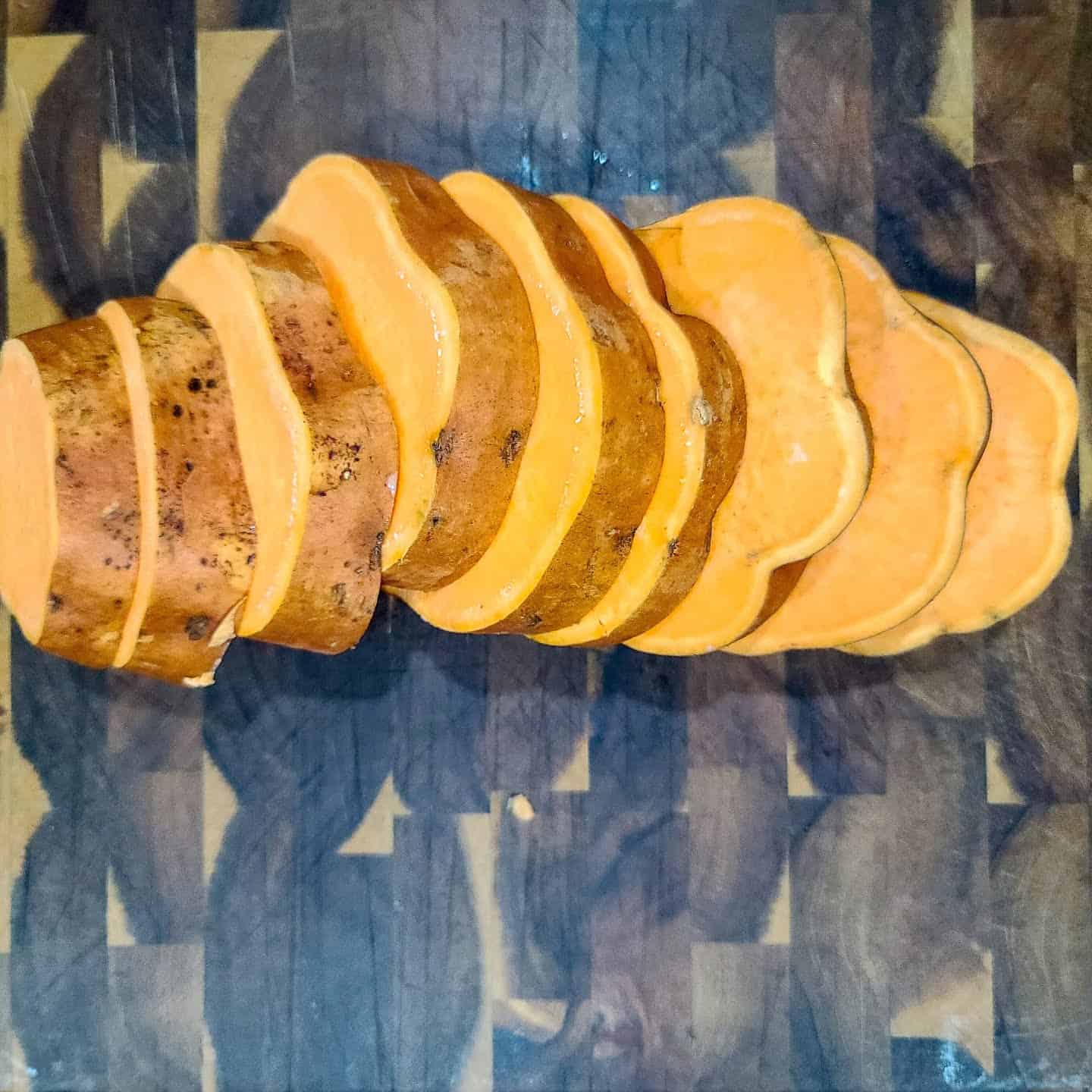 air fryer sweet potatoes 6