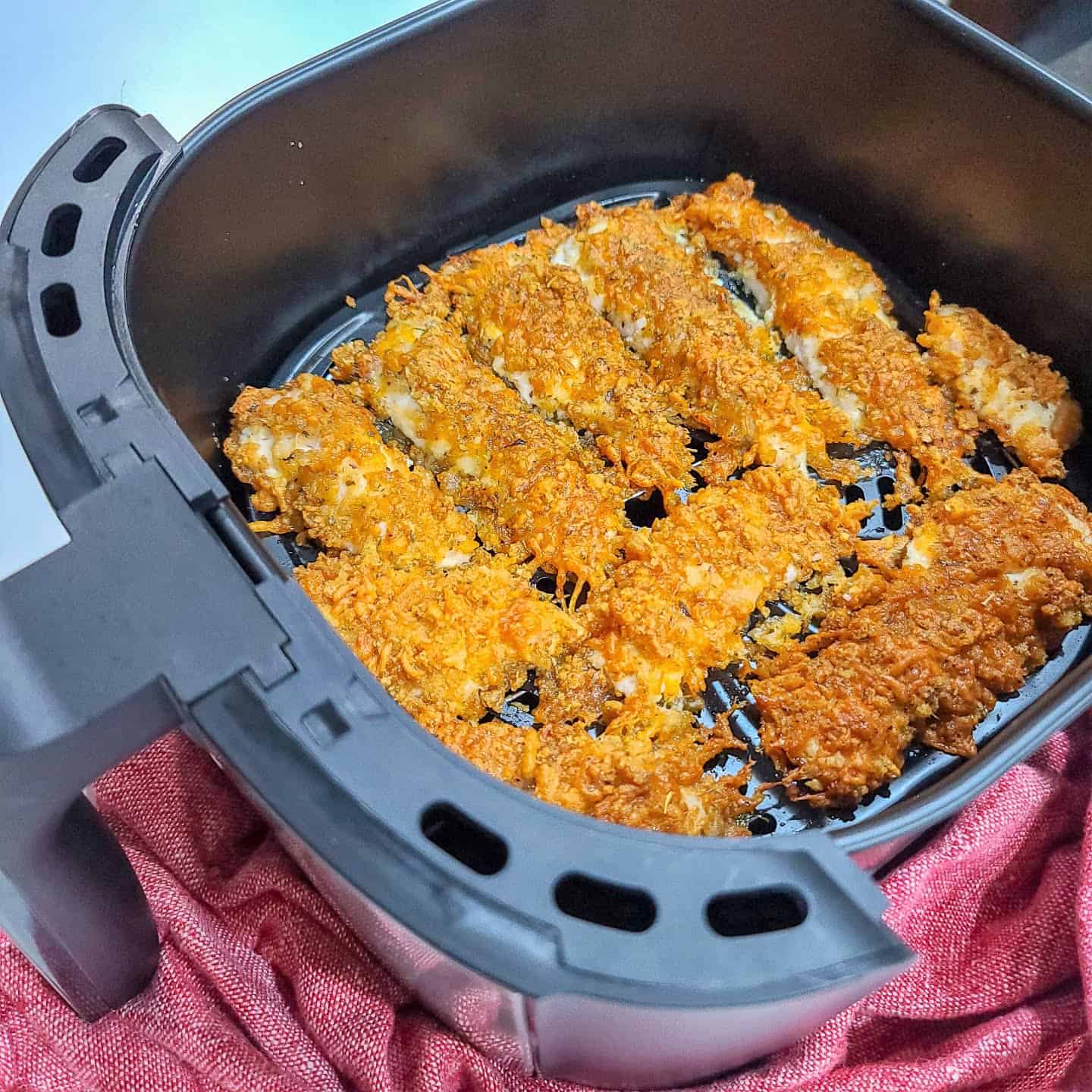 BBQ air fryer chicken tenders