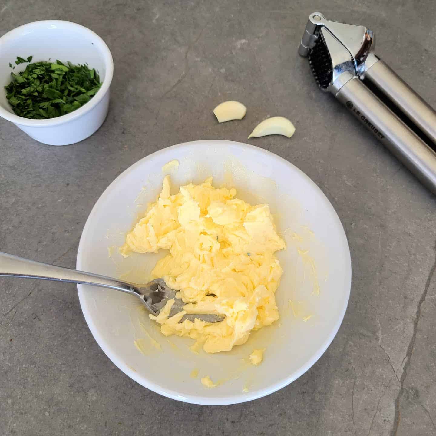 step 1 garlic butter