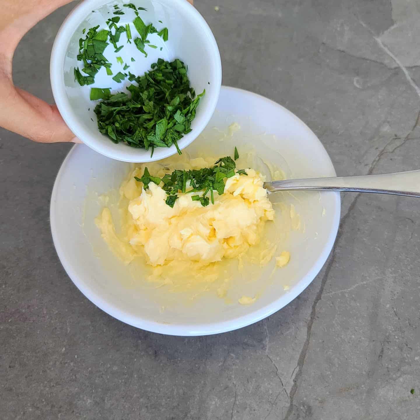 step 2 garlic butter 1
