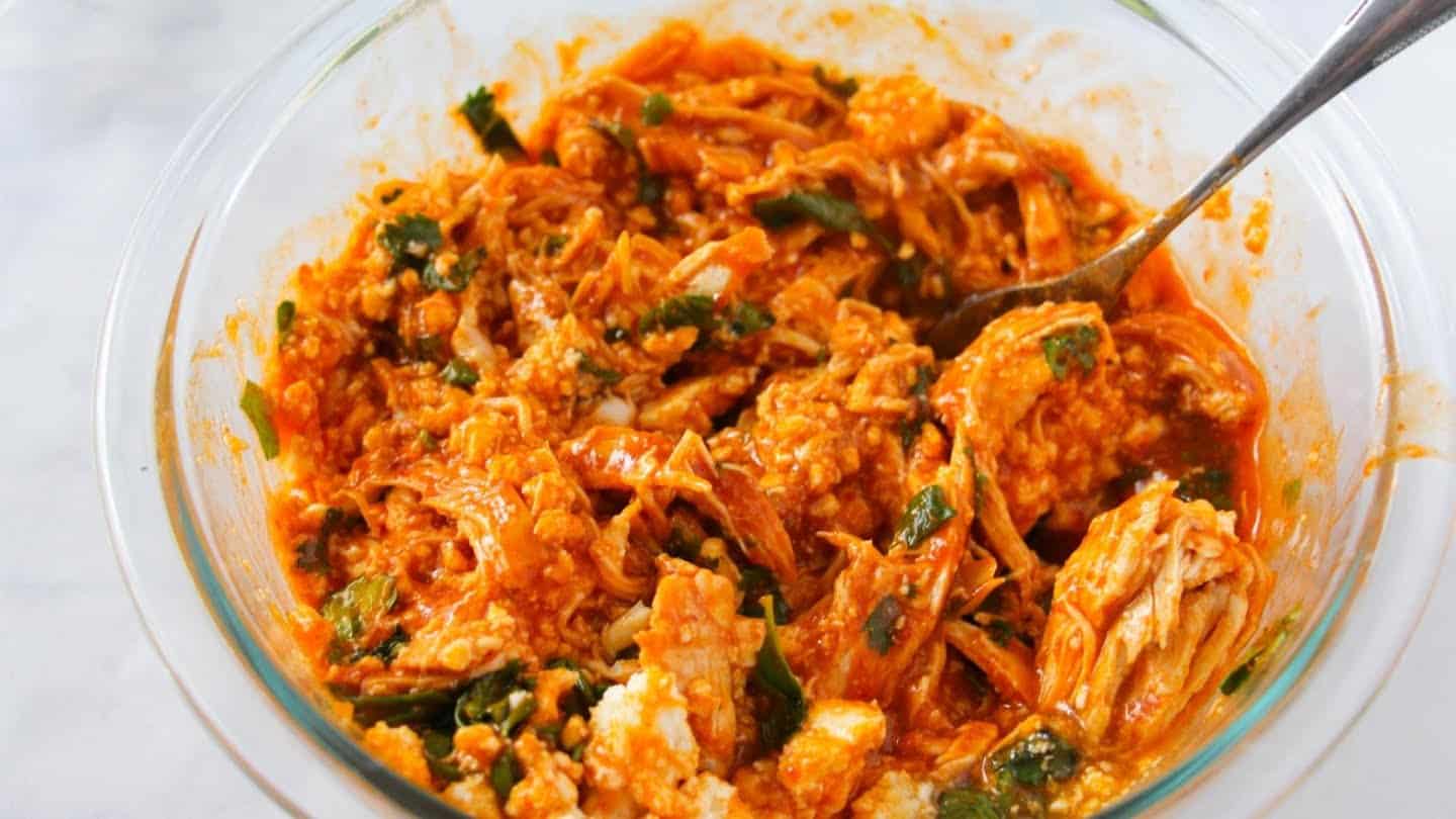 enchilada mixture with chicken 